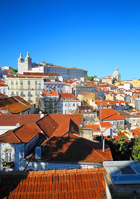 Alfama district of Lisbon photo