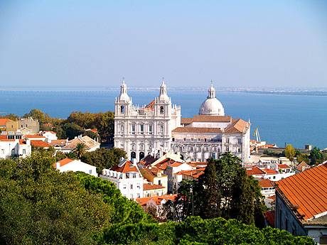 Church St Vicent Lisbon Portugal photo