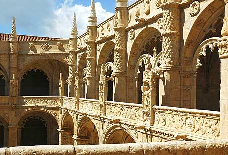 Jeronimos monastery in Lisbon Portugal photo