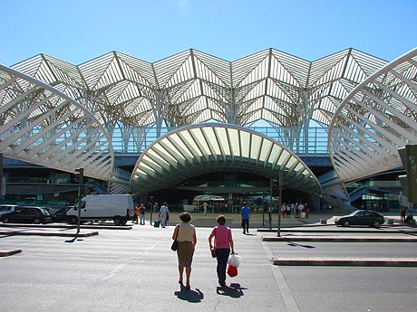 Oriente station Lisbon photo
