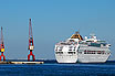 Cruise Ship Docking In Lisbon