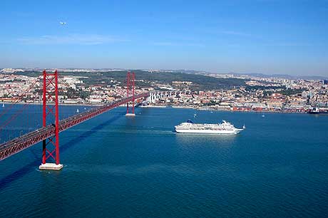 Lisbon harbor photo